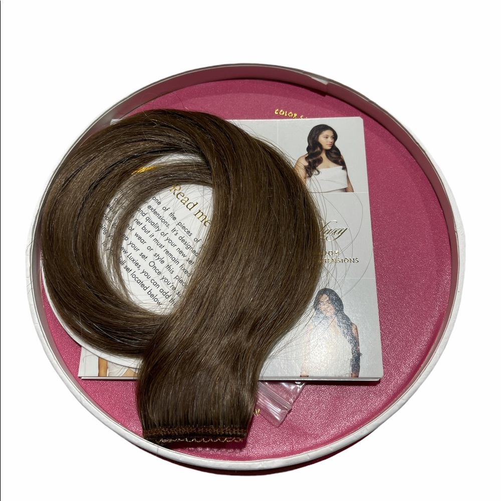 BRAND NEW 16" Ash Brown Halo 140g Hair Extensions